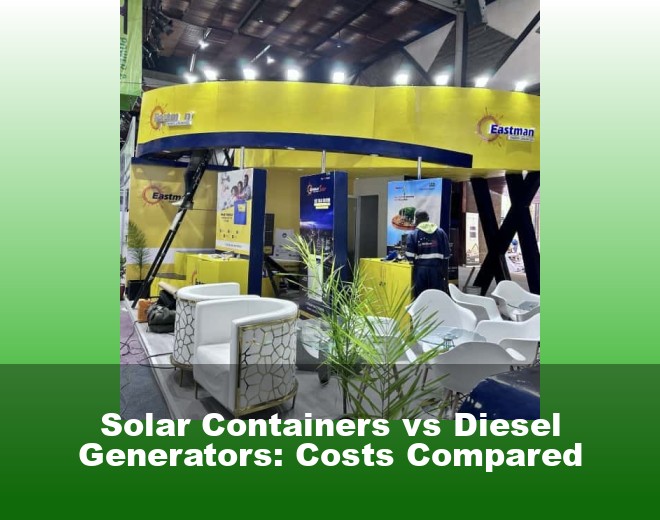 Solar Containers vs Diesel Generators: Costs Compared